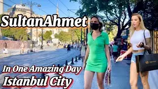 Istanbul Walking Tour Around Fatih | Sultanahmet | Istanbul City 🇹🇷