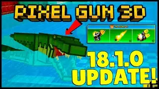 Pixel Gun 3D ADDED Killer Crocodile & Sly Wolf 2.0 18.1.0 UPDATE Review