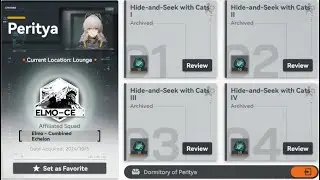 Girls Frontline 2: Exilium | Character Hotline Story (Peritya) | Kitty Cat And Mouse