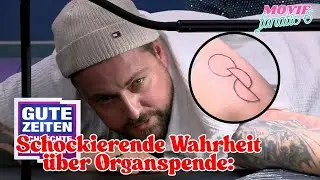 gzsz: Felix von Jascheroff l&auml;sst sich Organspende-Tattoo stechen