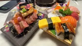 ลองชิม SUSHI SEKI #เนื้อวากิว #SUSHI SEKI (The Mall Ngamwongwan) #@Sirirat-cp4kk