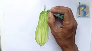 How to paint cucumber /প্যাস্টেলে কীভাবে শসা আঁকা যায় #art #drawing #pastelart #pastelpaint