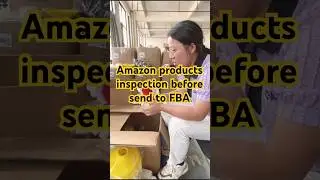 How to Do Amazon product inspection before ship to FBA #shorts
