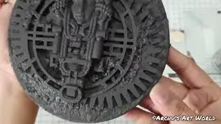 Mixed Media Altered Canvas || DIY wall decor || Archu's Art World ||Archana Sehgal