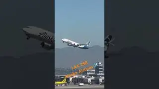 LAX 25R, Alaska Airlines #aviation #planes #flying #flight #airplane #pilot #plane #planespotting