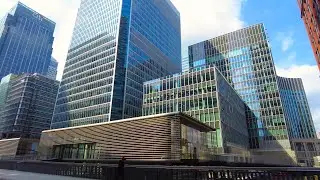 [4K] Canary Wharf | Wood Wharf | London Walk