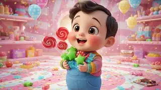 Sweet Treats Spelling & Colors Song | Dessert Song for Kids, Popular Nursery Rhyme, Baby Songs 🍩🍭🎨🎶