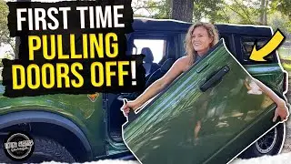 Removing doors from new Bronco + hiking a springfed creek!