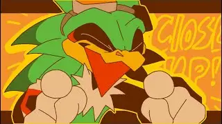 ⤷ Close Up ⤶ animation meme // Jet The Hawk