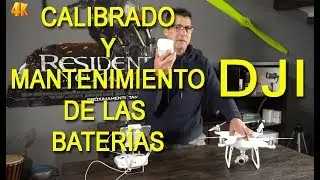 4K Calibrado y mantenimiento de las baterías Dji, dji phantom 4 pro, mavic pro, mavic air, spark dji