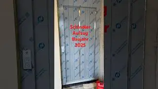 Brand neuer Schindler Aufzug aus dem Baujahr 2025