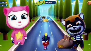 Talking Unicorn Angela's Enchanted Gold Run! | Gameplay Episode 264
