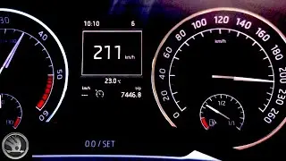 2018 Skoda Superb III 2.0 TDI 4x4 110 kW | 0-200 km/h - acceleration |123|
