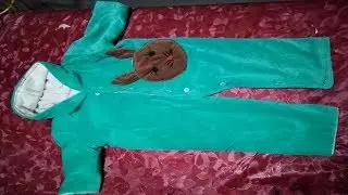 #ملابس-الشتاء#سالوبيت اطفال (شتوى )تفصيل وخياطة بطريقة سهلة جدا