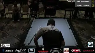 Oscar Dominguez vs Guama Sanchez - 9-Ball - Race to 7