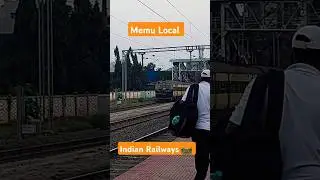 Memu Local Train #music #love #train #highspeedexpress #trainjourney #railway #traintravel #shorts