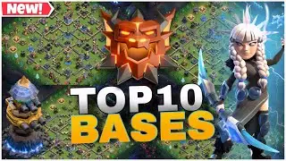 NEW TOP-10 TH18 LEGENDS BASE + WAR BASE WITH COPY LINKS || TH18 ANTI 3STAR || TH18 BASE 2025