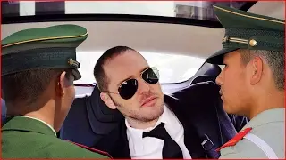 Crossing the Hong Kong Border in a Tesla
