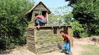 Building The Most Beautiful Survival House Villa