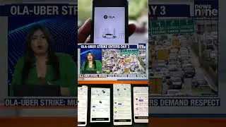 Ola-Uber Strike Cripples Mumbai | 18,000 Drivers Protest for Gig Workers' Rights | News9