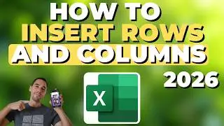How To Insert Rows and Columns in Excel (2026)