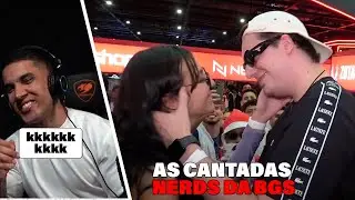 HUDSON REAGINDO AS CANTADAS NERDS DA BGS - Muca Muri&ccedil;oca