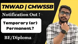 My Opinion | TNMAWS Detailed Notification | Temporary or Permanent post? | JSMS Academy