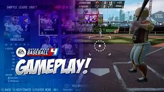 First Look at Gameplay in Super Mega Baseball 4