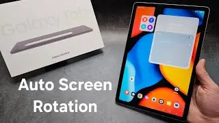 Включение/выключение автоматического поворота экрана &mdash; Samsung Galaxy Tab S10 / S10 Ultra, FE, Li...