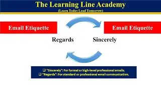 Email Etiquette When & where to use Sincerely & Regards
