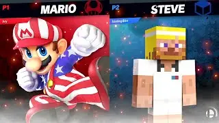 Wadinator (Steve) vs Shrimp4Life (Mario) - Losers Finals - WGACCC #25