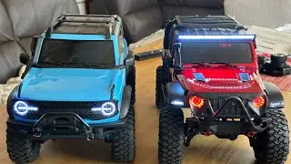 1/10RC 4DW HB  R1014ジープラグラー動作確認