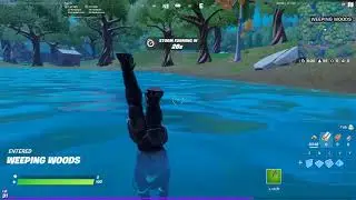 Collect Maple Syrup from a syrup bucket in Weeping Woods - Fortnite Quick Challenge Season 5