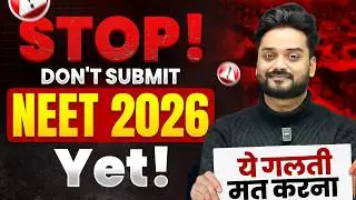 NEET 2026 Form Filling Mistakes ❌ | Don&rsquo;t Submit Before Watching This! #neet #neet2026
