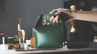 The Making of a Leather Heart Keyring by ATOIL