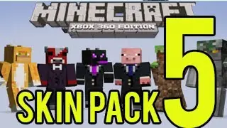 Minecraft (Xbox 360) - Skin Pack 5 (All Skins)