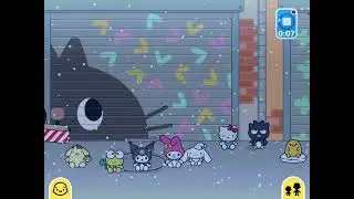 Re-creating gorilla tag meme but in Toca Boca with hello Kitty plushy&rsquo;s