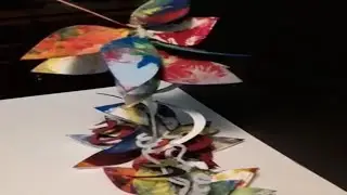 Quik video project on color from in space with repetition.