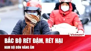 DỰ B&Aacute;O THỜI TIẾT TRƯA 6/1: Bắc Bộ duy tr&igrave; r&eacute;t đậm, r&eacute;t hại; Nam Bộ đ&oacute;n nắng ấm
