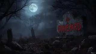 No Graveyard Is Silent.  #graveyard #haunted #horrorstory #creepypasta #midnighthorror 