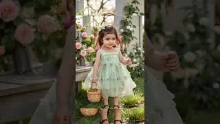 Stylish Baby Girl Eid & Party Dresses 2025 | Colorful Boutique Dress Shorts