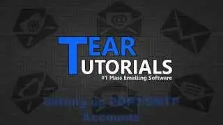 TEAR 3 TUTORIALS | setting up POP3/SMTP accounts