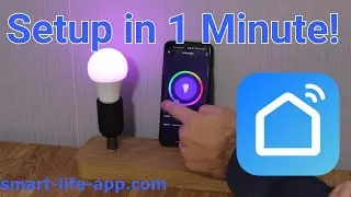 How to Connect a Smart Life Light Bulb in Under 1 Minute! 💡 | Quick & Easy Setup Tutorial