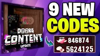 UPDATE CODES!!🎁  DOORS CODES 2025 | WORKING CODES FOR DOORS  IN MARCH 2025