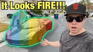 Wrapping The McLaren A RANDOM COLOR???
