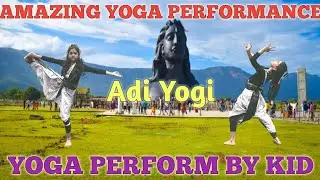 Yoga Flow I Dedicate To Lord Shiva I Yoga Perform by Kid I Republic Day Special I Adiyogi #yoga #new