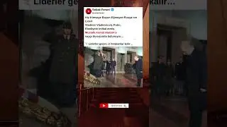 Putin Mustafa Kemal Atat&uuml;rk&rsquo;e saygı duruşunda bulunuyor&hellip;