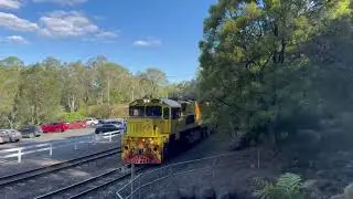 Cargo Train at Spring Bluff &ndash; A Historic Station Meets Modern Freight