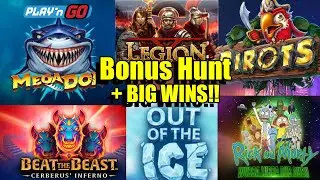 Bonus Hunt Battle + Bonus Compilation + Community BIG WINS  Rick & Morty, Beat The Beast & Much More