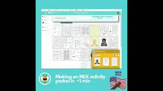 How to Make a Martin Luther King Jr. Printable Activity Packet for Kids in Less Than a Minute.
